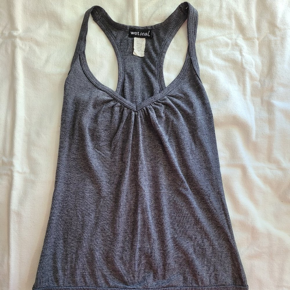 Wet Seal grey tank top